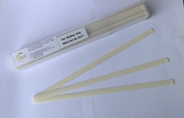 Universal Flat Welding Strips White